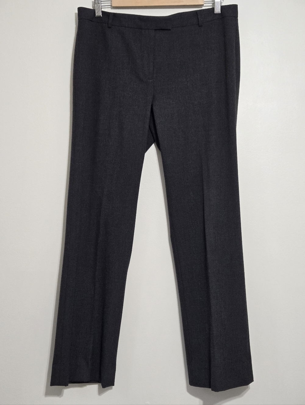 Brooks Brothers 346 Lucia Fit Womens Size 8 Charcoal Gray Dress Pants Trousers - Picture 2 of 13